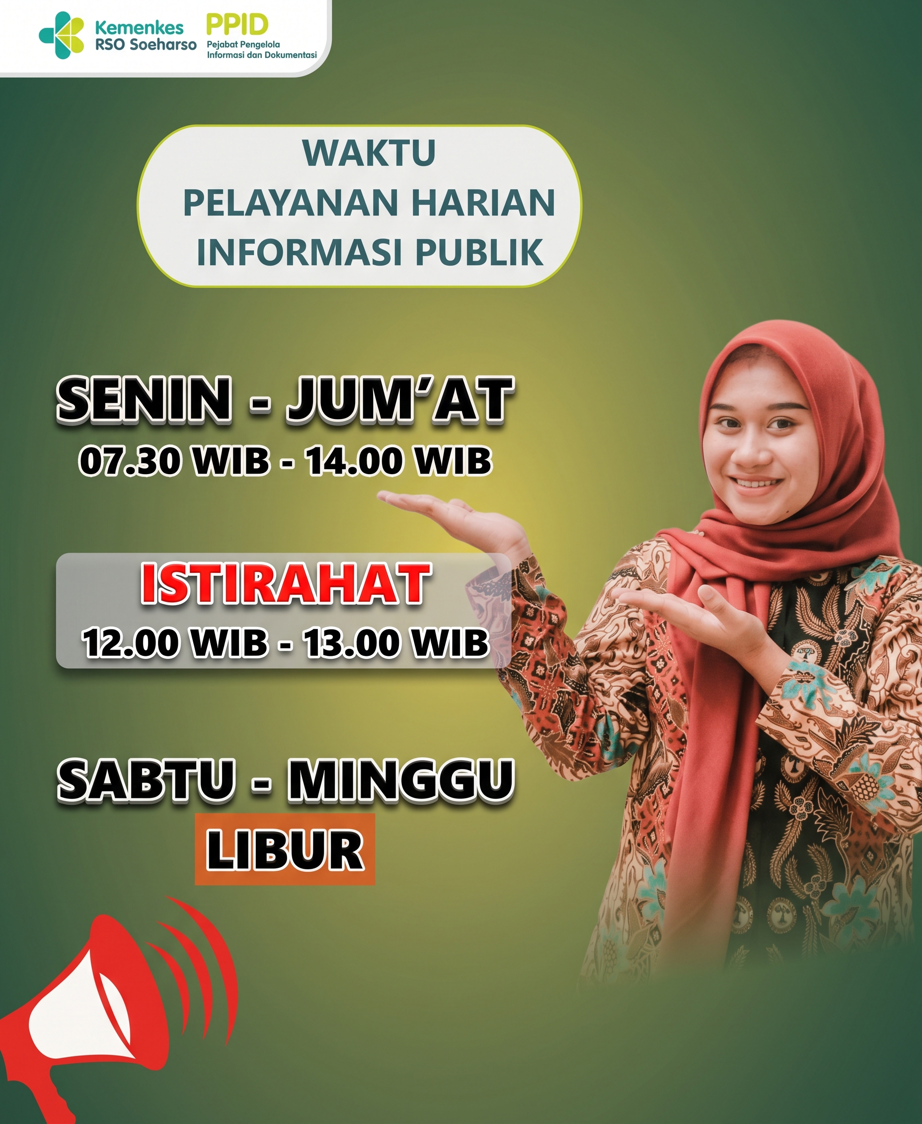 Waktu Layanan Informasi